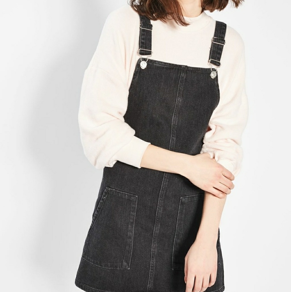 Top Shop true denim Pinafore